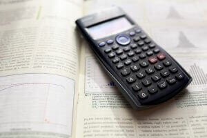 Scientific Calculator on paper