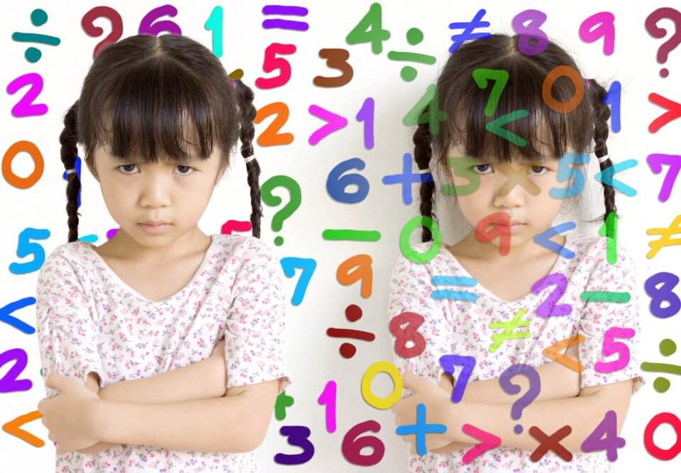 Asian girl math confusion