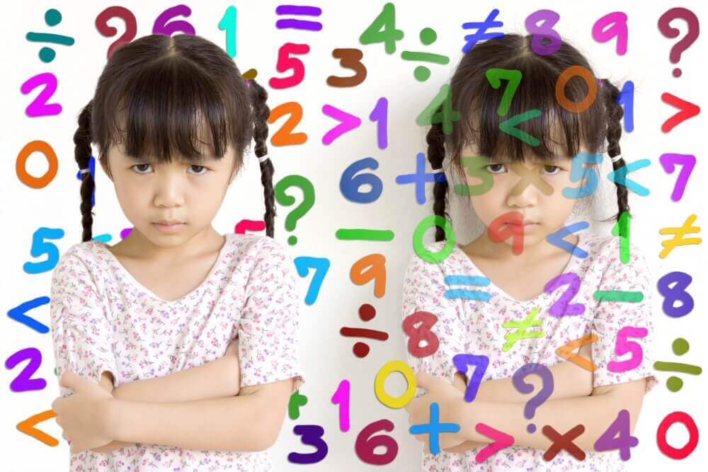 Asian girl math confusion